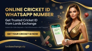 Online Cricket ID WhatsApp Number – Get Trusted Cricket ID from Lords Exchange